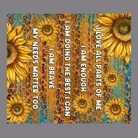 Self Reminders With Sunflowers Heavyweight Hoodie | Teevron