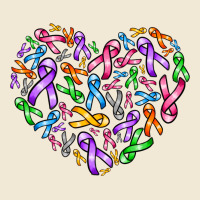 Cancer Ribbon Heart Premium Tee | Teevron
