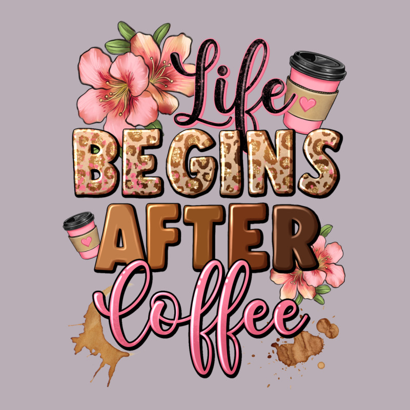 Life Begins After Coffee Vintage Tee by JahusDesignShop | Teevron