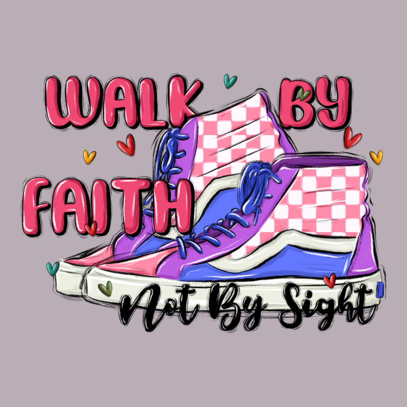 Walk By Faith Vintage Tee by MaliasSmallBusiness | Teevron