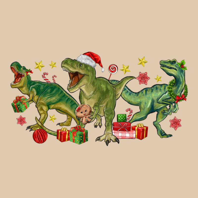 Christmas Dinosaurs Heavyweight Sweatshirt by MaliasSmallBusiness | Teevron