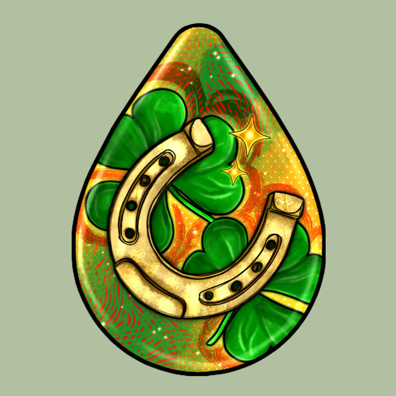 St.patrick's Teardrop Earrings Urban Hoodie by FaDigitalArtStudio | Teevron
