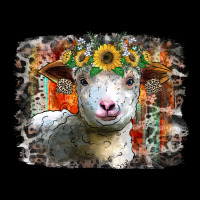 Sunflower Sheep Ladies Tee | Teevron