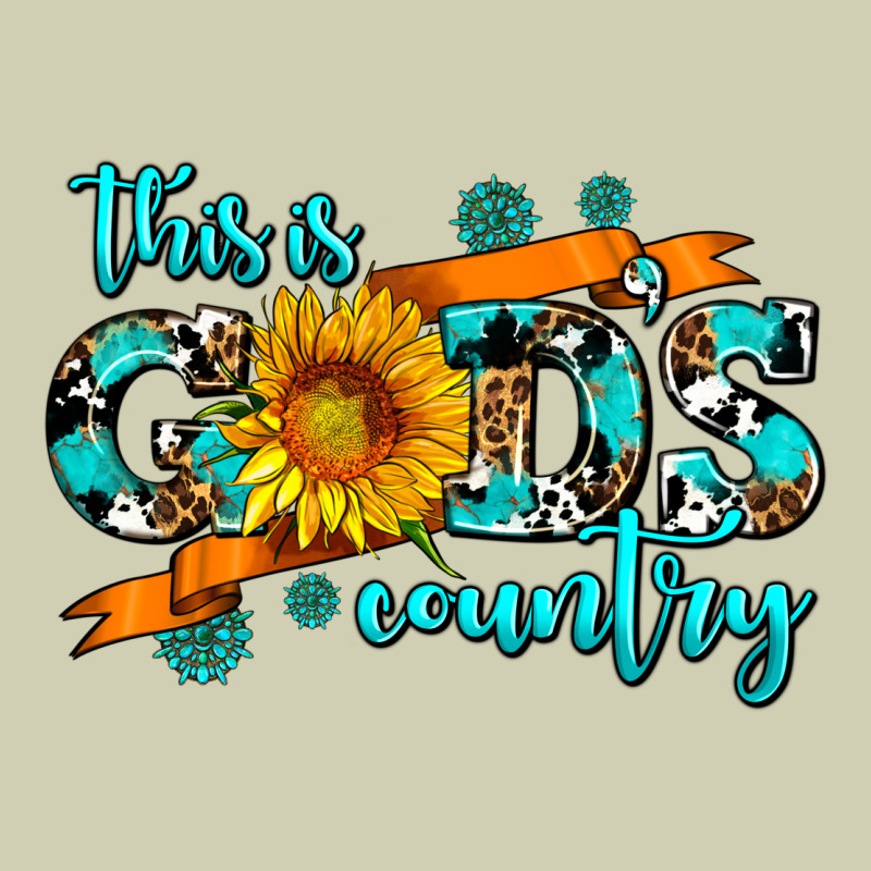 This Is Gods Country Sunflower Heavy Core Tee by AdoDesignShop | Teevron