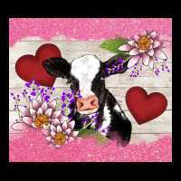 Lotus Heart Cow Valentine Premium Tee | Teevron