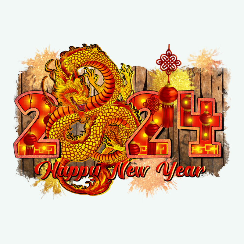 Year Of The Dragon Chinese New Year 2024 Premium Hoodie by CowGirlArtShop | Teevron