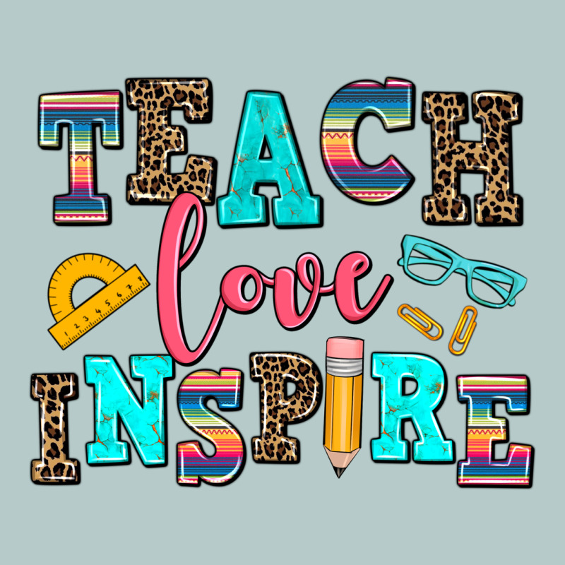 Teach Love Inspire Heavy Core Tee by AdoDesignShop | Teevron