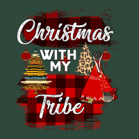 Christmas With My Tribe Zipper Hoodie | Teevron
