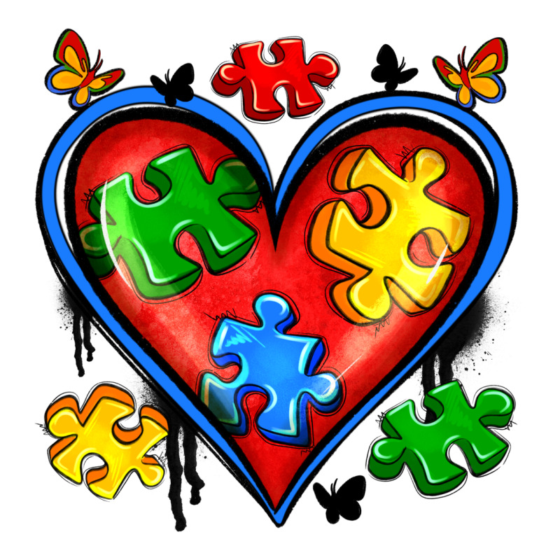 Autism Heart Premium Tee by Artiststas | Teevron