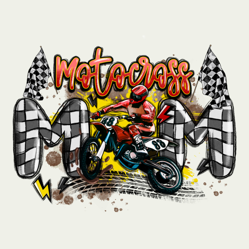 Motocross Mom Urban Heavy Tee by MaliasSmallBusiness | Teevron