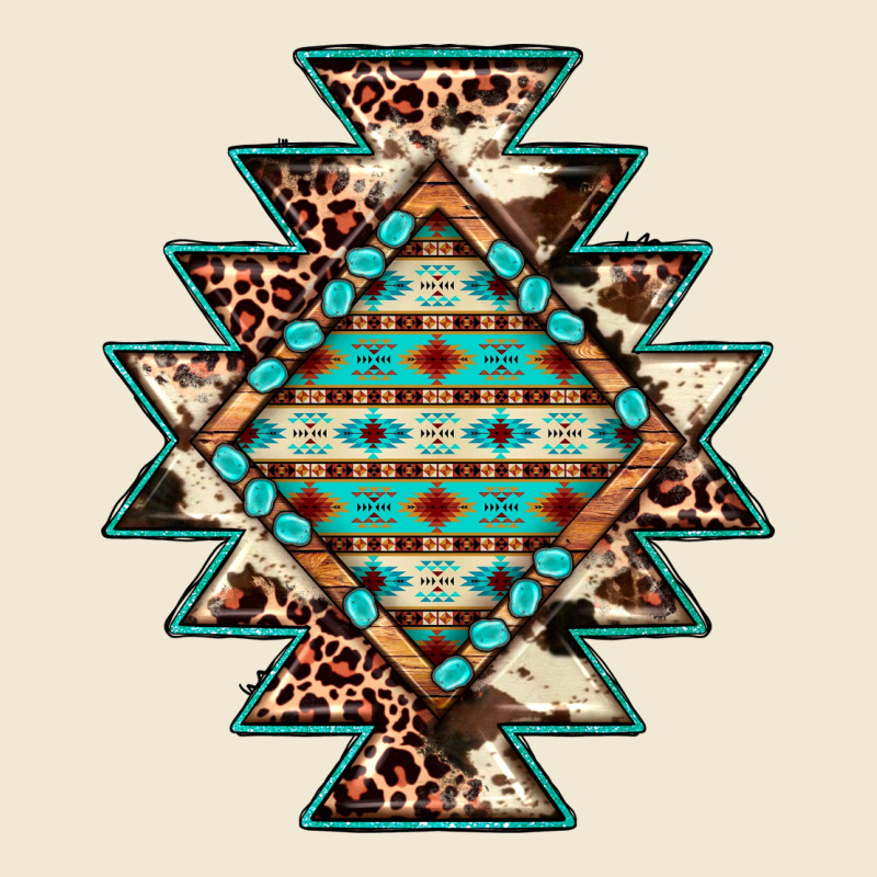Cowhide Leopard Gemstone Aztec Premium Tee by JahusDesignShop | Teevron