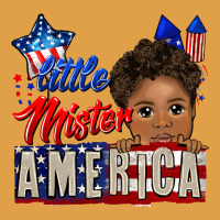 Little Mister America Black Boy Premium Hoodie | Teevron