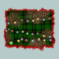 Christmas Green Plaid Background Heavy Core Tee | Teevron