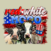 Red White Moo Heavy Core Tee | Teevron