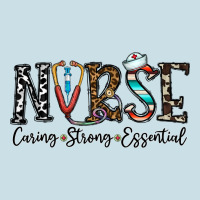 Nurse Caring Strong Essential Ladies Tee | Teevron