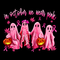 In October We Wear Pink Ghosts Premium Tee | Teevron