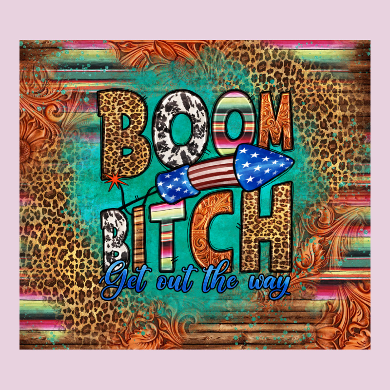 Boom Bitch Get Out The Way Ladies Tee by HRA Design Shop | Teevron