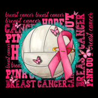 Pink Out Breast Cancer Volleyballs Premium Tee | Teevron