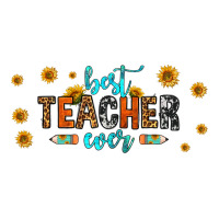 Best Teacher Ever 16oz Libbey Glass Ladies Tee | Teevron