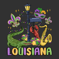 Louisiana Mardi Gras Urban Heavy Tee | Teevron
