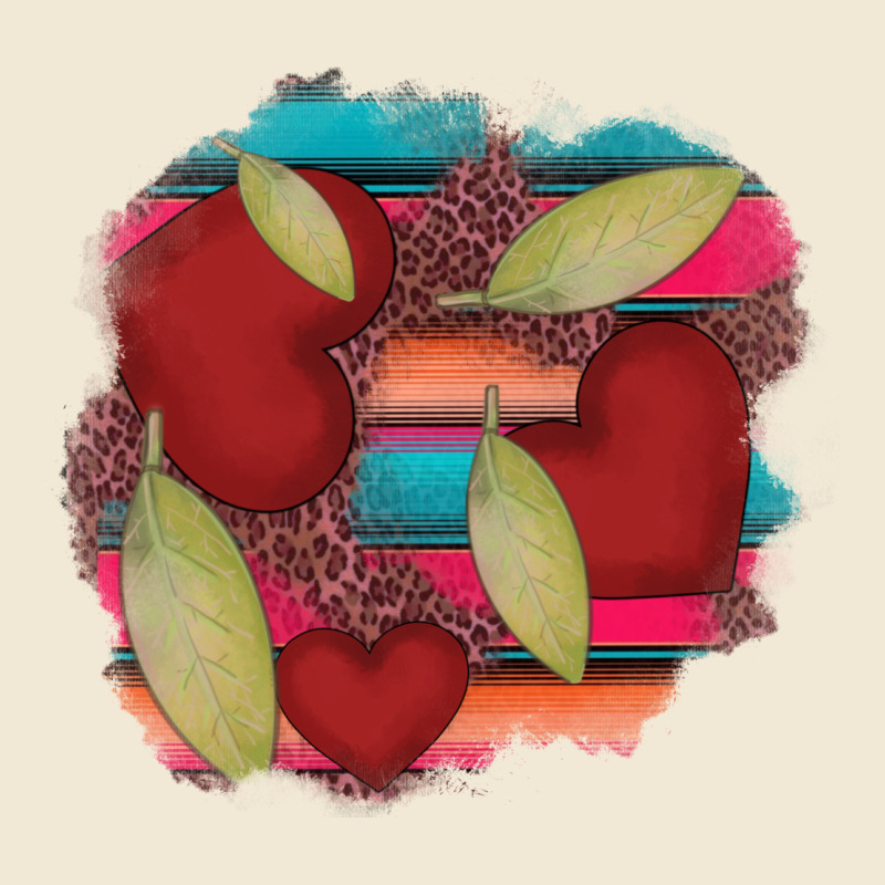 Heart And Serape Patches Premium Tee by AdoDesignShop | Teevron
