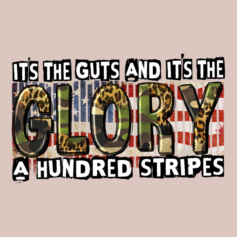 Its The Guts And Its The Glory A Hundred Stripes Premium Hoodie by CowGirlArtShop | Teevron