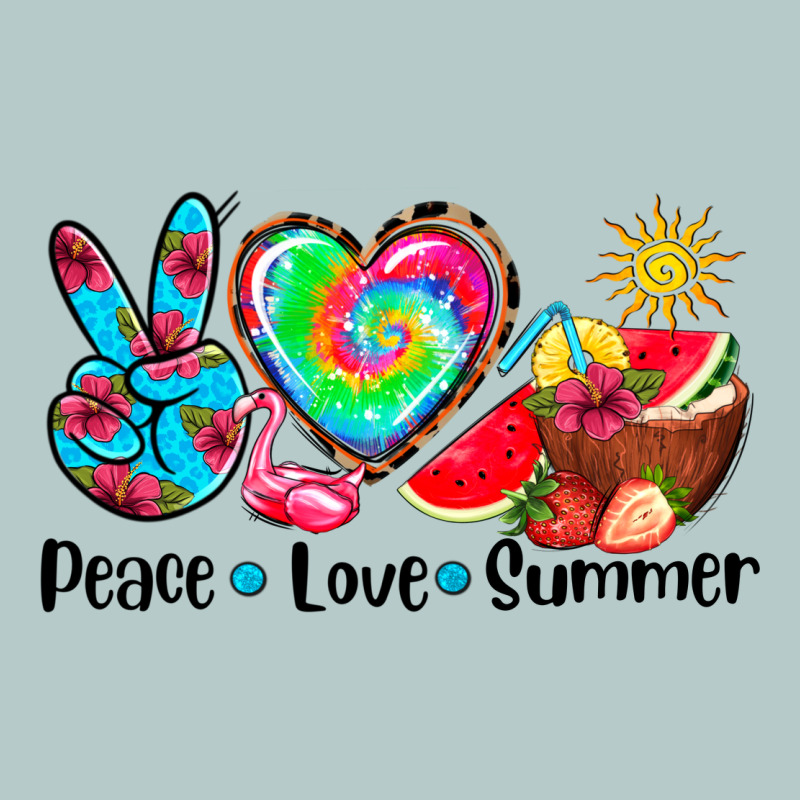 Peace Love  Summer Heavy Core Tee by AdoDesignShop | Teevron