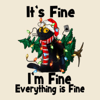 It's Fine I'am Fine Everything Is Fine Ladies Tee | Teevron