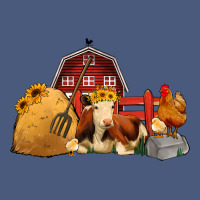 Red Barn Farm Animals Vintage Hoodie | Teevron