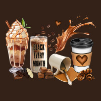Black Every Month Melanin Coffee Cups Heavy Core Tee | Teevron