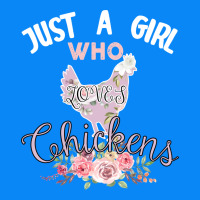 Just A Girl Who Loves Chickens Zipper Hoodie | Teevron