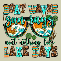 Boat Waves Sun Rays Aint Nothing Like Lake Days Heavy Core Tee | Teevron