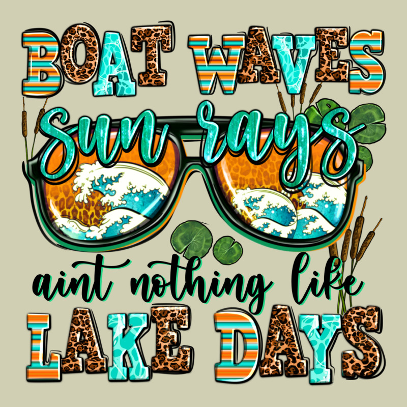 Boat Waves Sun Rays Aint Nothing Like Lake Days Heavy Core Tee by AdoDesignShop | Teevron