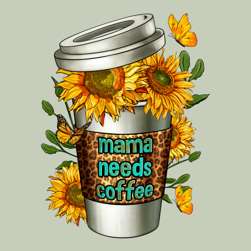 Mama Needs Coffee Cup Ladies Tee by FaDigitalArtStudio | Teevron