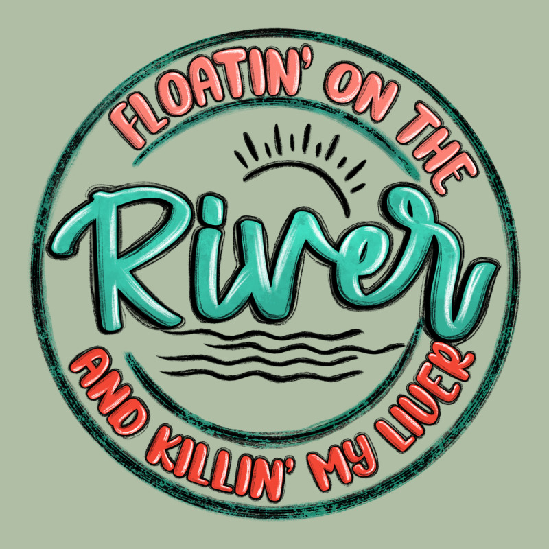 Floatin On The River Killin My Liver Urban Heavy Tee by MaliasSmallBusiness | Teevron