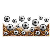 leopard soccer 16oz libbey glass | Teevron