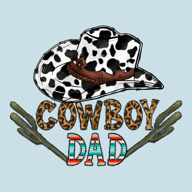 Cowboy Dad Ladies Tee by CowhideDigitalArt | Teevron