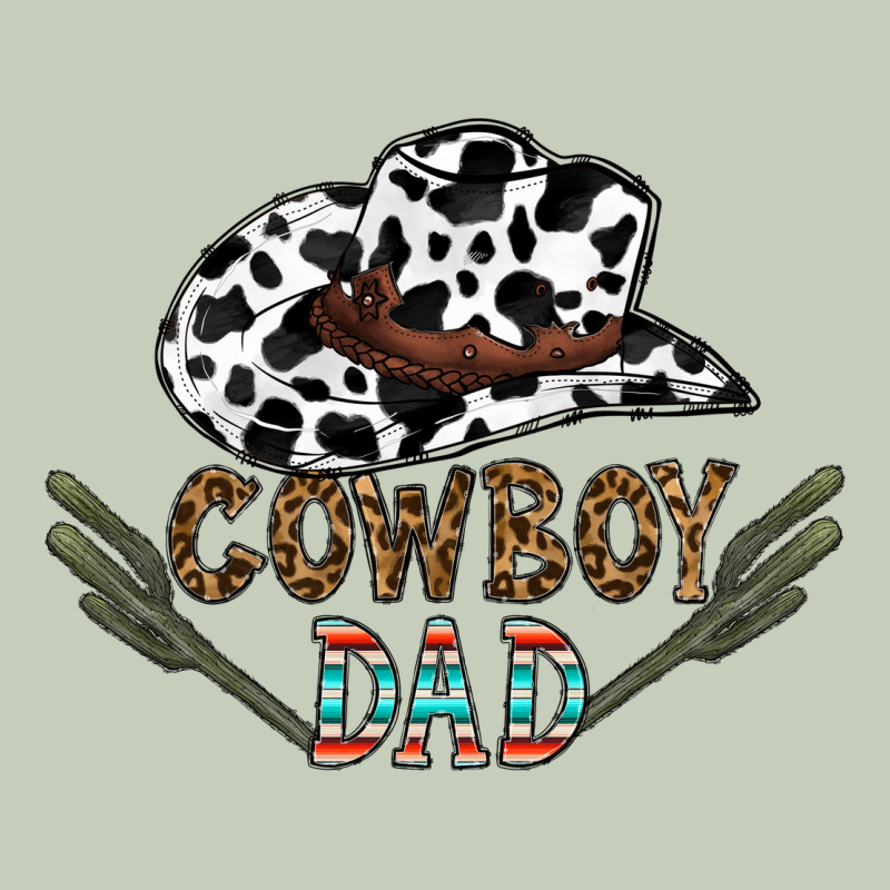 Cowboy Dad Ladies Tee by CowhideDigitalArt | Teevron