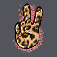 Pink Glitter Leopard Peace Sign Vintage Hoodie | Teevron