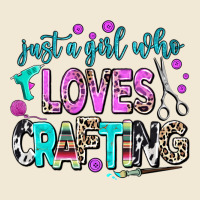 Just A Girl Who Loves Crafting Premium Tee | Teevron
