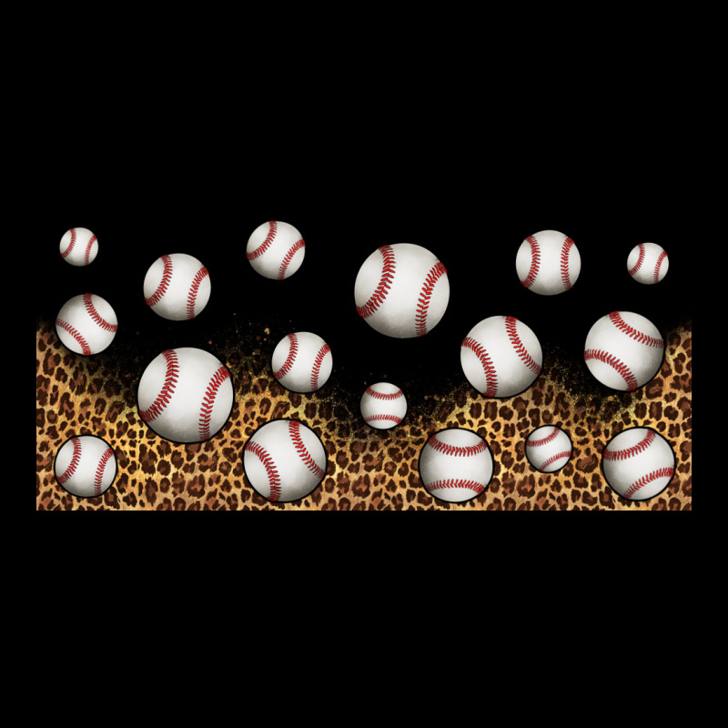 Leopard Baseball 16oz Libbey Glass Ladies Tee by HRA Design Shop | Teevron