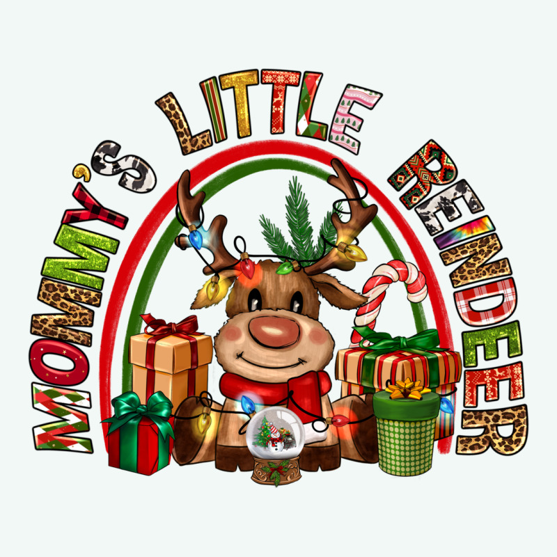 Mommys Little Reindeer Christmas Premium Hoodie by CowGirlArtShop | Teevron