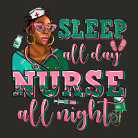Afro  Nurse Sleep All Day Nurse All Night Heavy Core Tee | Teevron