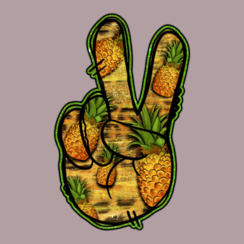 Pineapple Peace Sign Vintage Hoodie by Jasminsmagicworld | Teevron