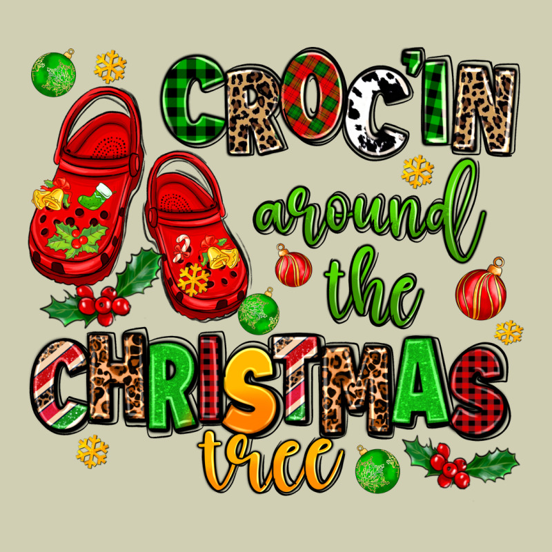 Croc'in Around The Christmas Tree Heavy Core Tee by AdoDesignShop | Teevron