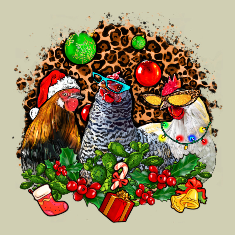 Christmas Party And Chickens Heavy Core Tee by AdoDesignShop | Teevron
