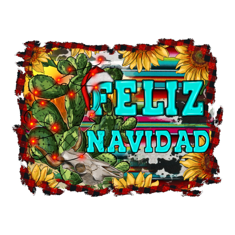 Feliz Navidad Zipper Hoodie by RanaPortraitStore | Teevron