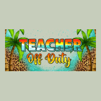 Western Teacher Off Duty 16oz Libbey Glass Ladies Tee | Teevron