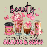 Beauty Comes In All Shapes And Sizes Coffee Cups Heavy Core Tee | Teevron
