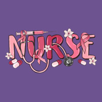 Nurse Breast Cancer Awareness Vintage Tee | Teevron